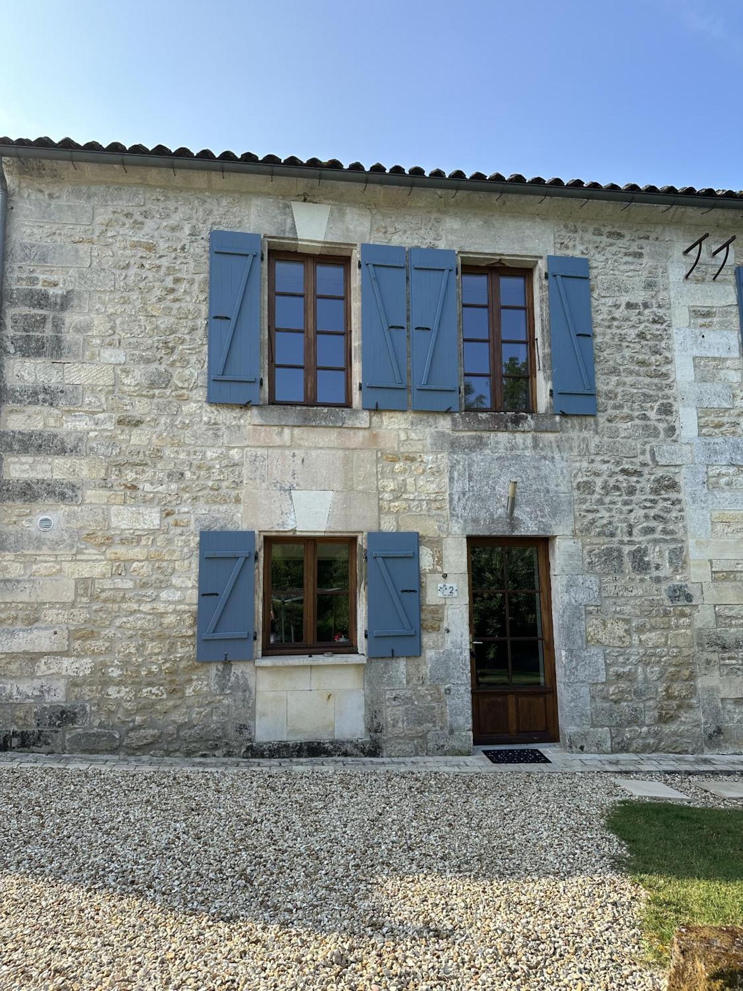 Вилла Petit Moulin De Veillard Bourg-Charente Экстерьер фото